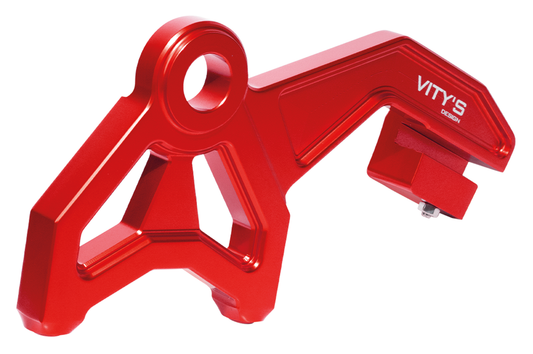 Radial Caliper Bracket Red FLH/T14-Up