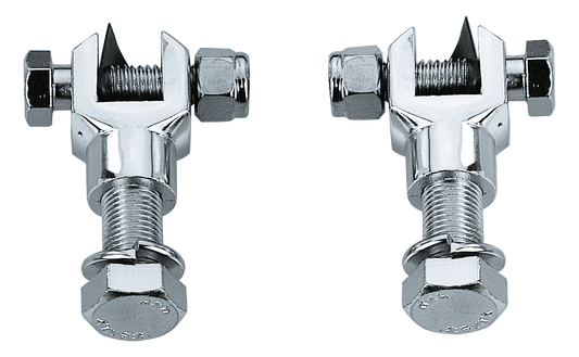 GZP Chrome footpeg supports w/hardwar