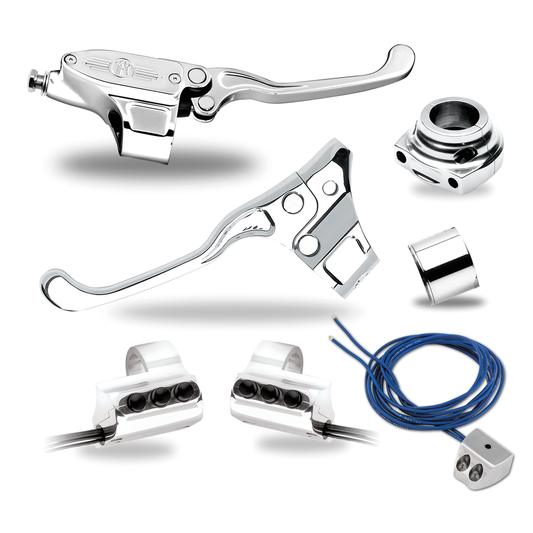 PM Contour controls chrome cable clutch