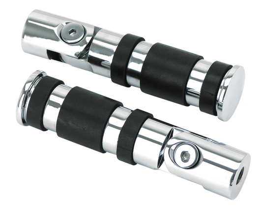 GZP Chrome folding billet passenger peg