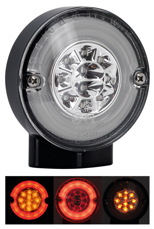 GZP HALO Blk turn/stop/tail LED clear le