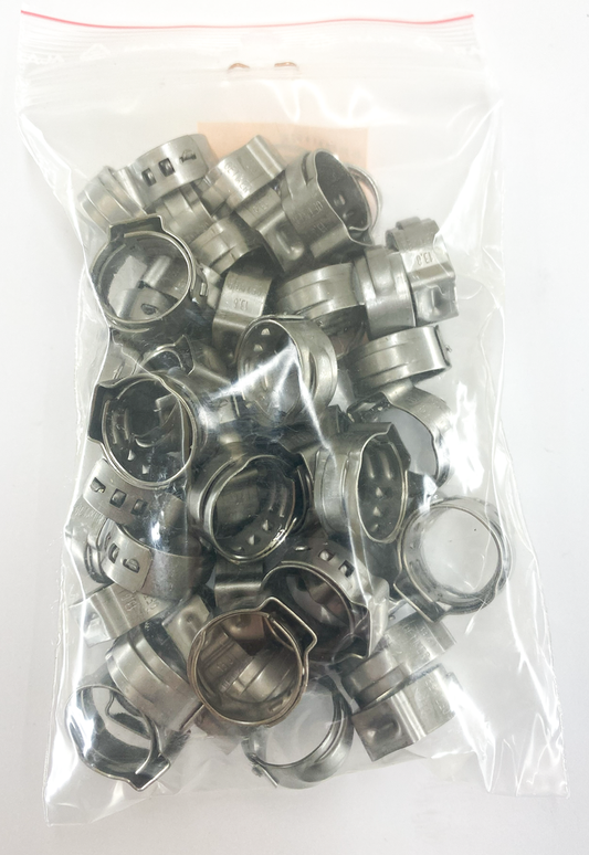 50pck Oetiker Hose clamps 11.3-13.8mm