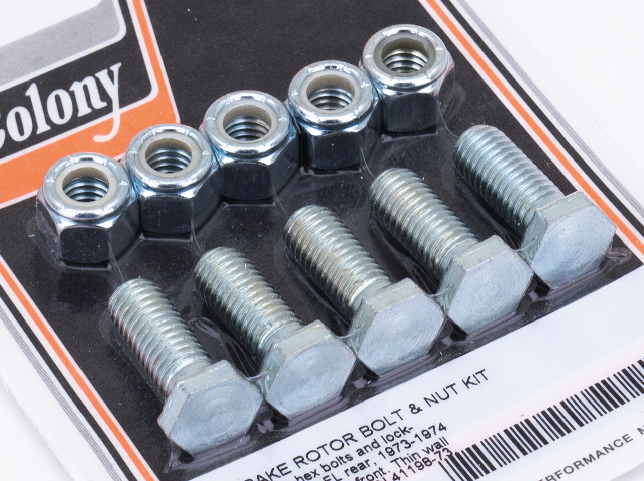 Disc Brk Rotr Bolts FL73-80 Rr Zinc