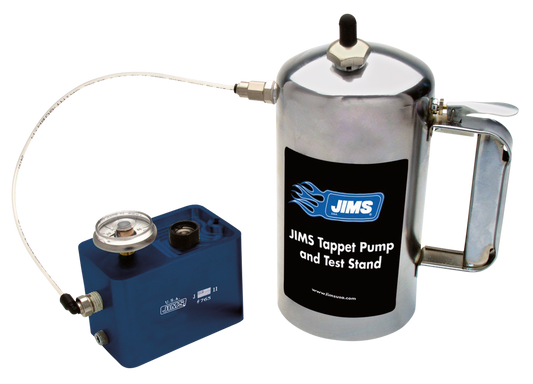Jims Tappet pump and test stand TC