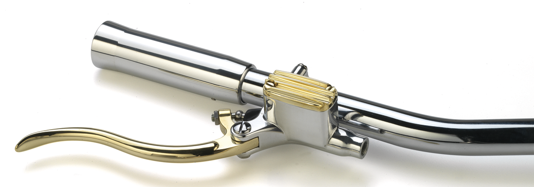 K-Tech Deluxe m/c 12mm polish alu/brass