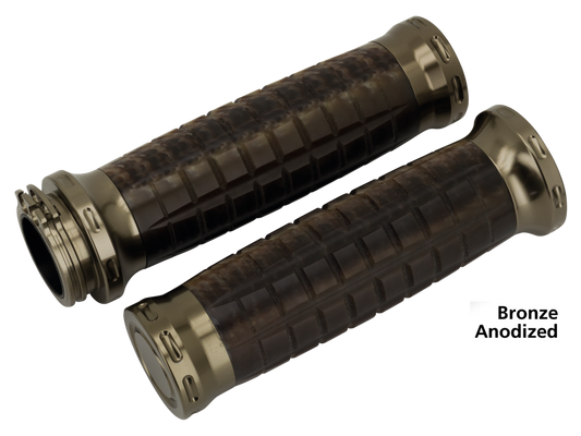 Grips set bronze anodized cable models