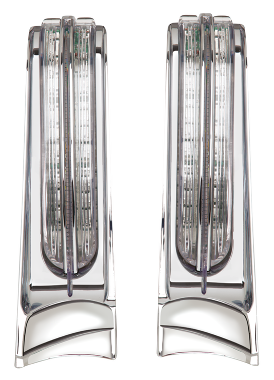 Saddlebag Accent Light Chrome FLH/T14-UP