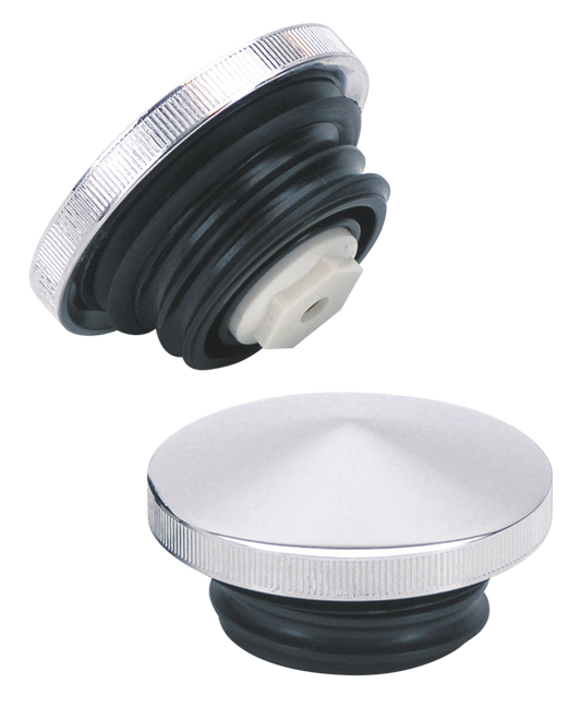 GZP Chrome pointed gascap set 82-up