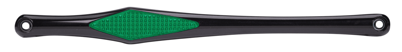 DIAMOND SHIFT ROD BLK W/ GREEN DIAMOND
