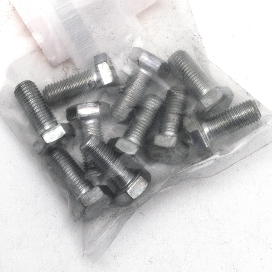 10pck hex bolt 5/16-24x3/4" UNF zinc
