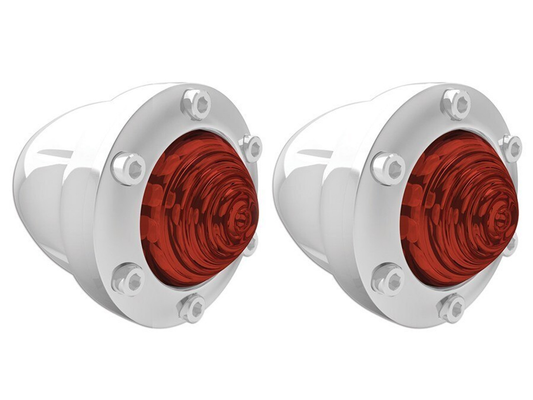 RSD TURN SIGNALS REAR TRACKER RED Chr
