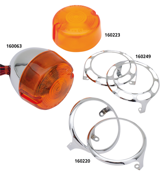 GZP FX/XL86-01 turn signal lens