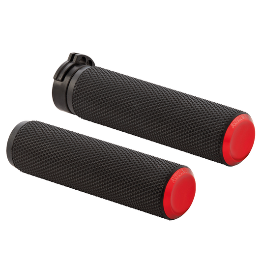 Knurled Grips Red TBW