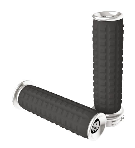 RSD grips billet traction chrome TBW