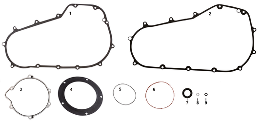 5pck clutch cover seal, molded rubber
