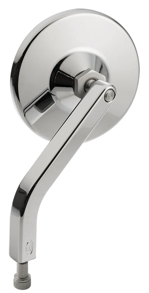JM Mirror No. 7 Solid Short LH Chrome