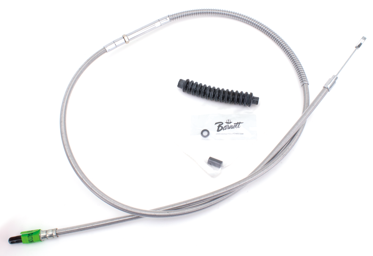 Braided Clear Coated clutch cable std FX