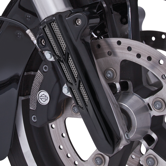 Lower Leg Covers Gloss Blk FLH/T14-UP