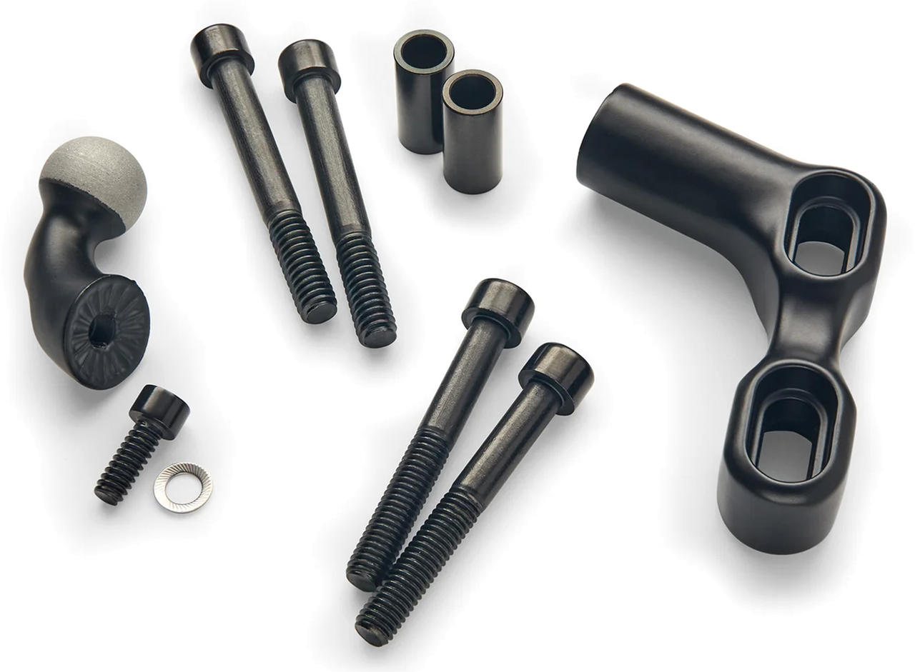 Offset Perch Mount Black