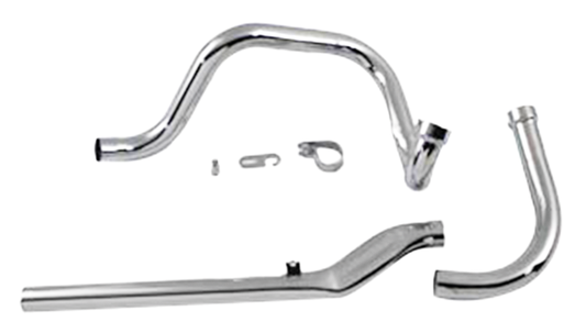 Chr BT65 Panhead x-over headers