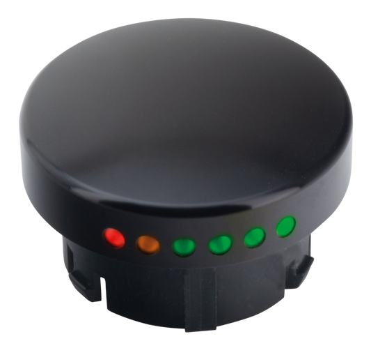 GZP Black smooth LED fuel gauge 96-17