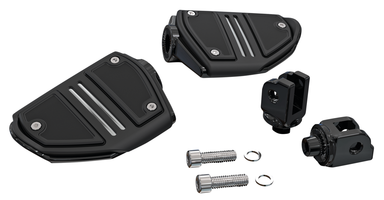 Black TwinRail driver pegs ST18-up
