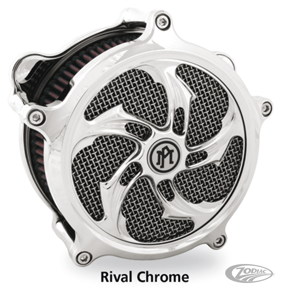 PM aircleaner cover Rival Chrome