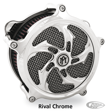 PM aircleaner cover Rival Chrome