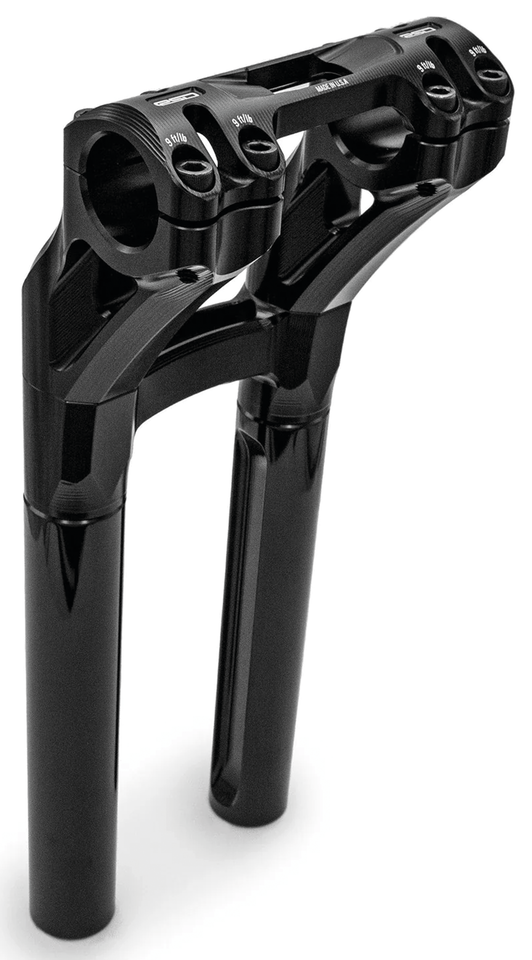 RSD Sector PB Risers 12" One-Piece Black