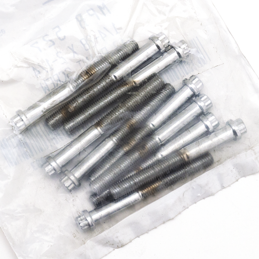 10pck 12-point screw 1/4-28x2 1/4", UNF