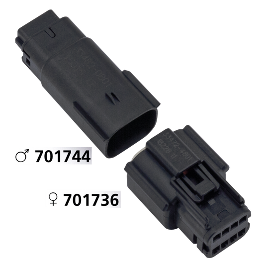 Molex 07Up 8-Position Male Black OEM7247