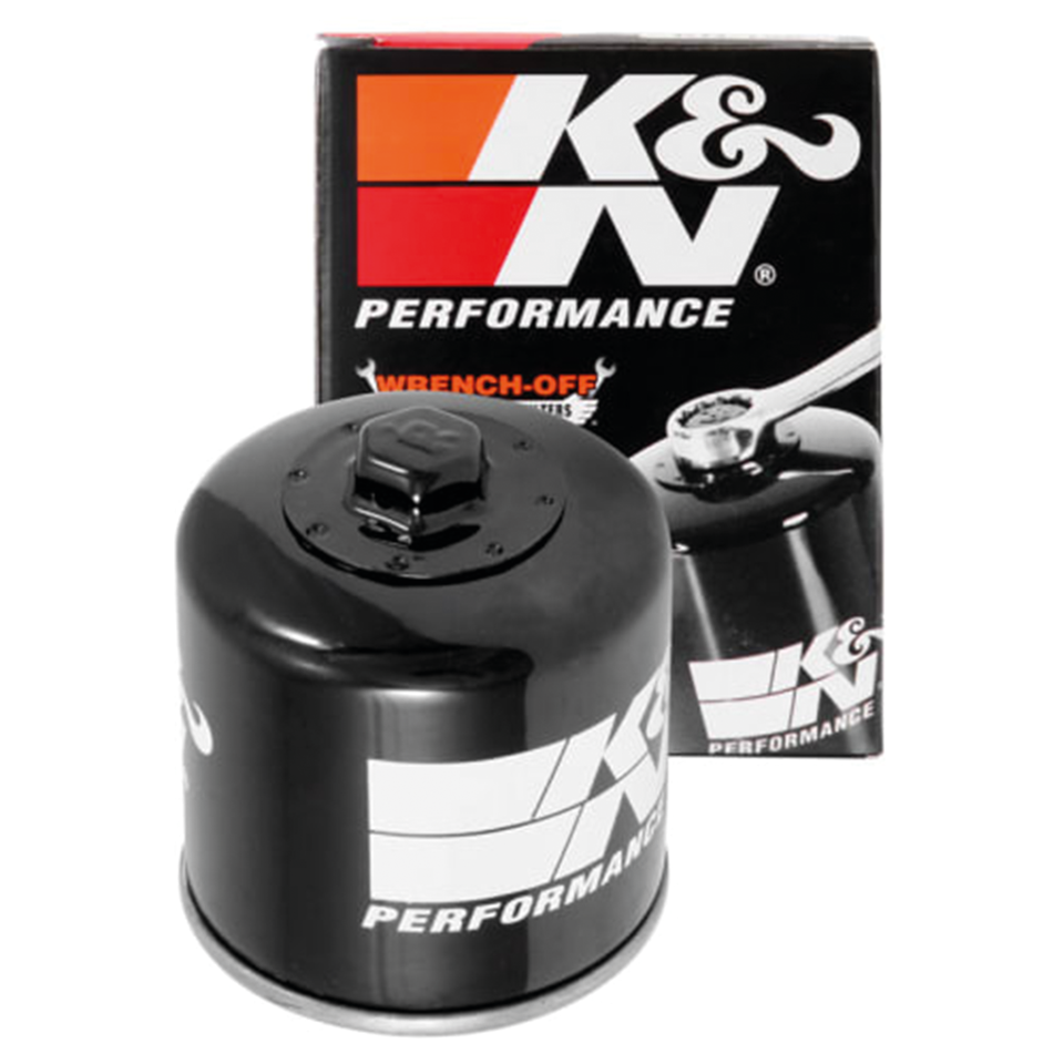 K&N Black Wrench-Off Oil filter Buell