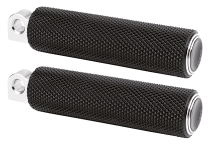 Dual Ring Fusion Footpegs - Black