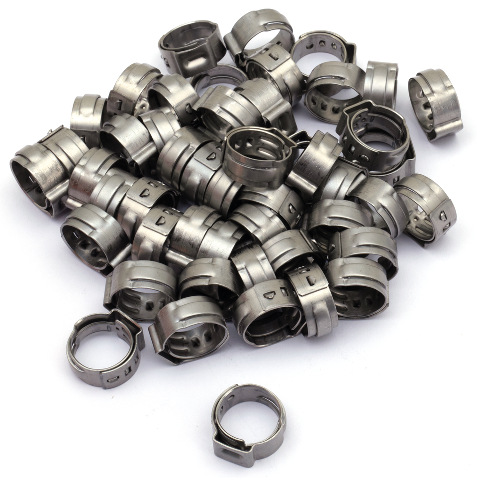 50pck Oetiker Hose clamps 10.3-12.8mm