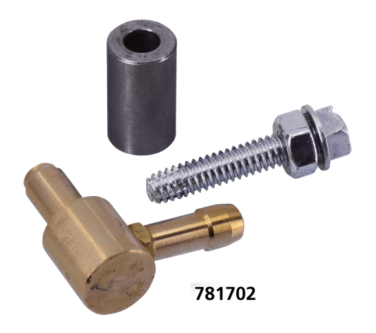 brass fuel nipple 1/4" hose hi volume cv