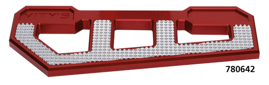 RACING FLOORBOARDS RED W/ DIAMOND ICE