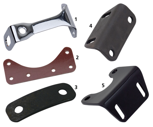 Plate reinforced lower bracket all36-52