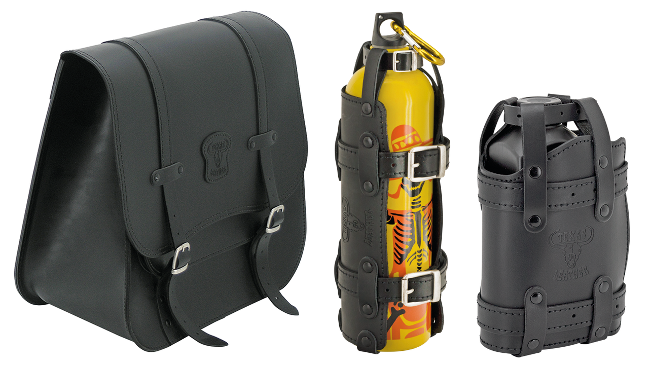 T-Leather Softail 32l bag w/1Oil+1Chucha