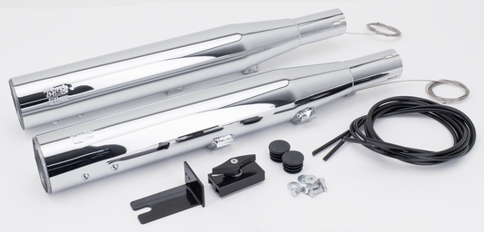 MCJ Royal Slip-Ons FXST04-06 Chrome +CC