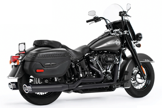 4" RACING TRUE-DUALS ST18-up Bk/Bk