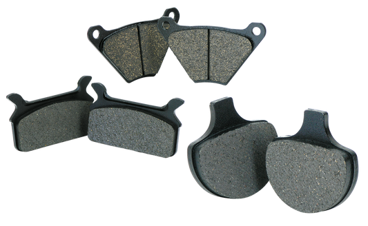 GZP Brakepads + pins kevlar FLH/T08-UP f