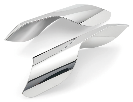 Deflex heat deflectors Indian, chrome