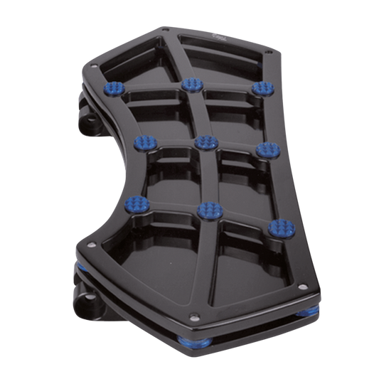 DIAMOND FR FLRBRD BLK W/ GEMS BLUE