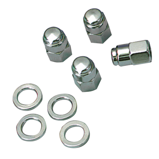 Cylinder base nuts XL57-84 Chrome