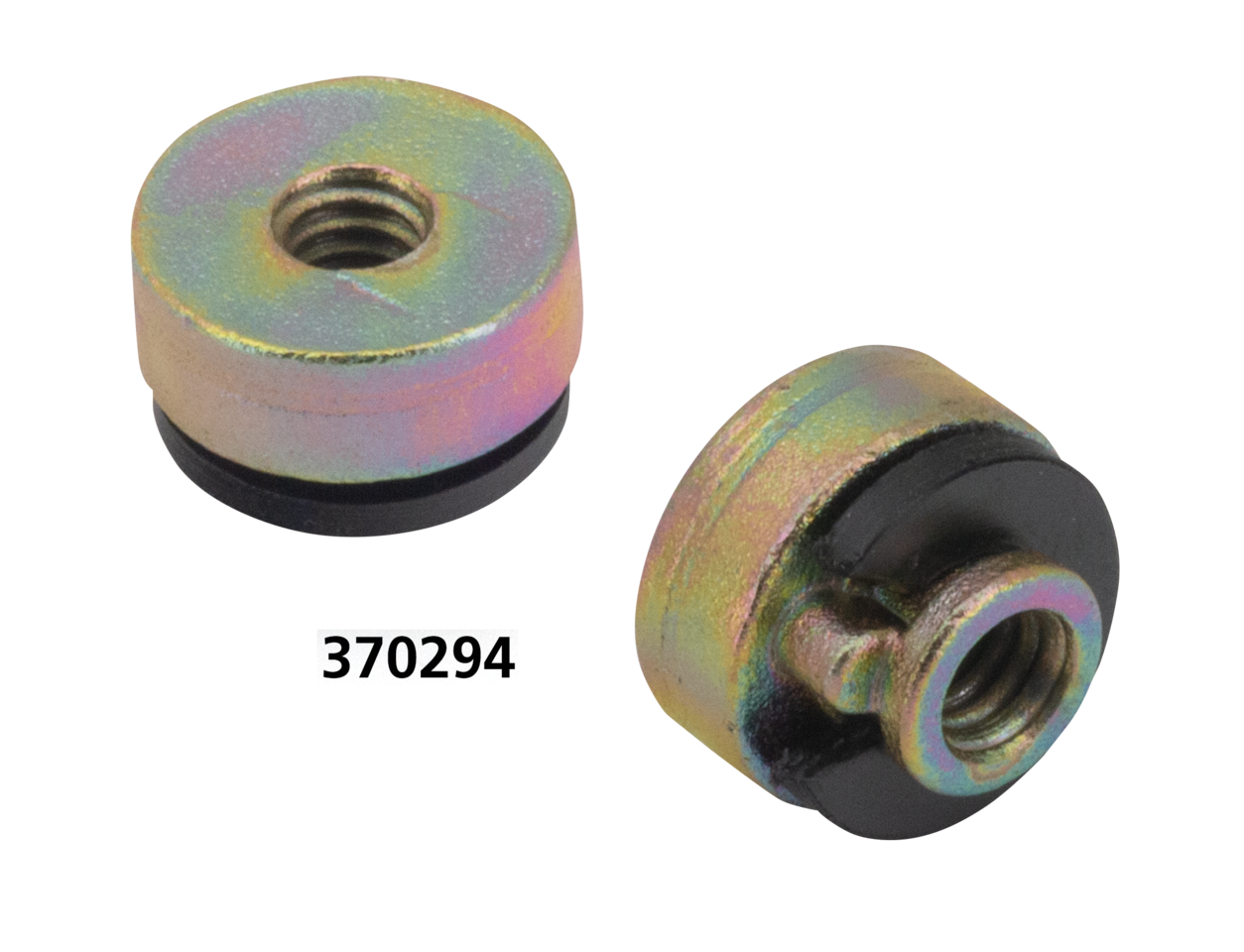 GZP Fender/seat nut & lockwasher 1/4-28