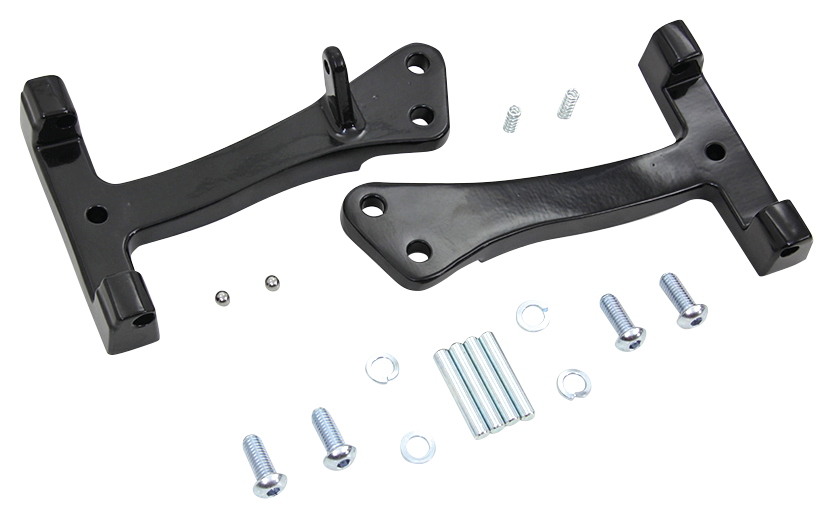 Passenger board supports black FXD06-17