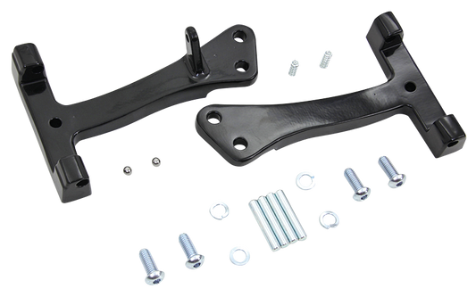 Passenger board supports black FXD06-17