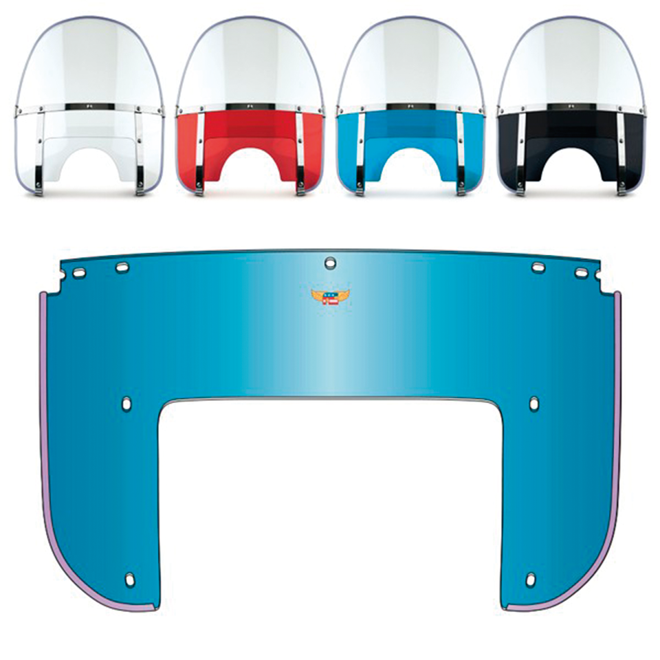 Beaded Heavy Duty bottom BLUE 5-bolt