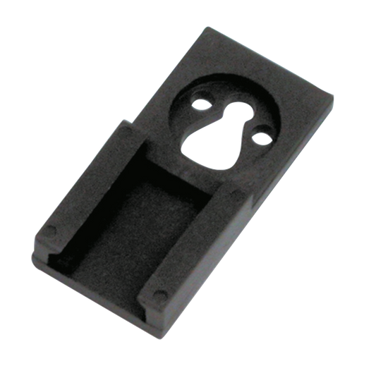 Black mounting bracket 2-3-4-6-12 pole r