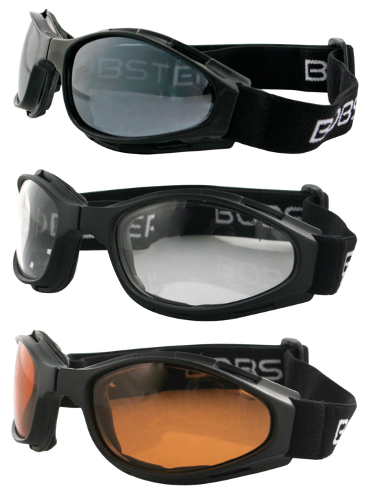 Crossfire folding goggle Clear lens